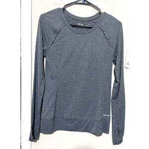 Hind Long Sleeve Tech Fit Dri Fit Running Shirt Womens S Compression Gray